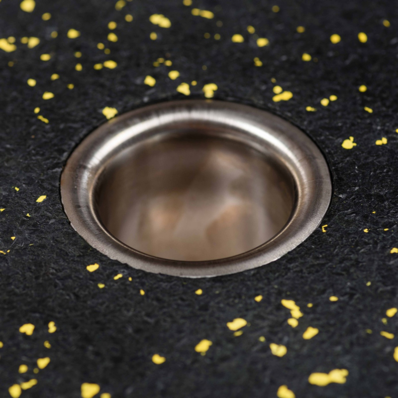 Диск для штанги HI-TEMP с цветными вкраплениями D51 мм PROFI-FIT 15 кг