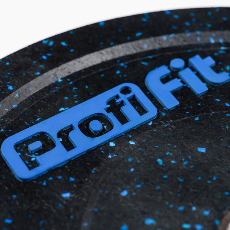 Диск для штанги HI-TEMP с цветными вкраплениями D51 мм PROFI-FIT 20 кг