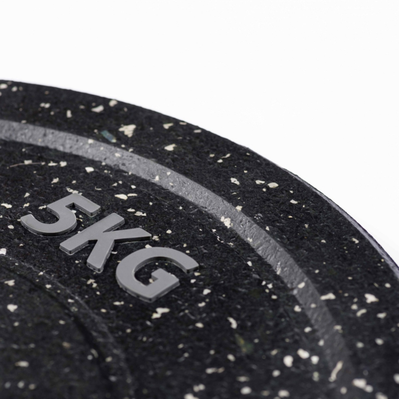 Диск для штанги HI-TEMP с цветными вкраплениями D51 мм PROFI-FIT 5 кг