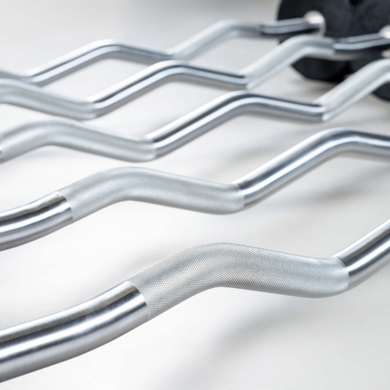 Набор изогнутых полиуретановых штанг LEVEL (шаг 5 кг, 5 шт) PROFI-FIT 10-30 кг