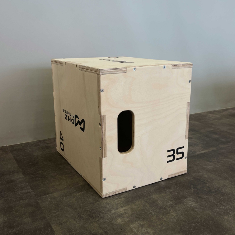 Универсальный PLYO BOX 3 в 1 (фанера) 30х35х40 см DHZ DHZ Fitness