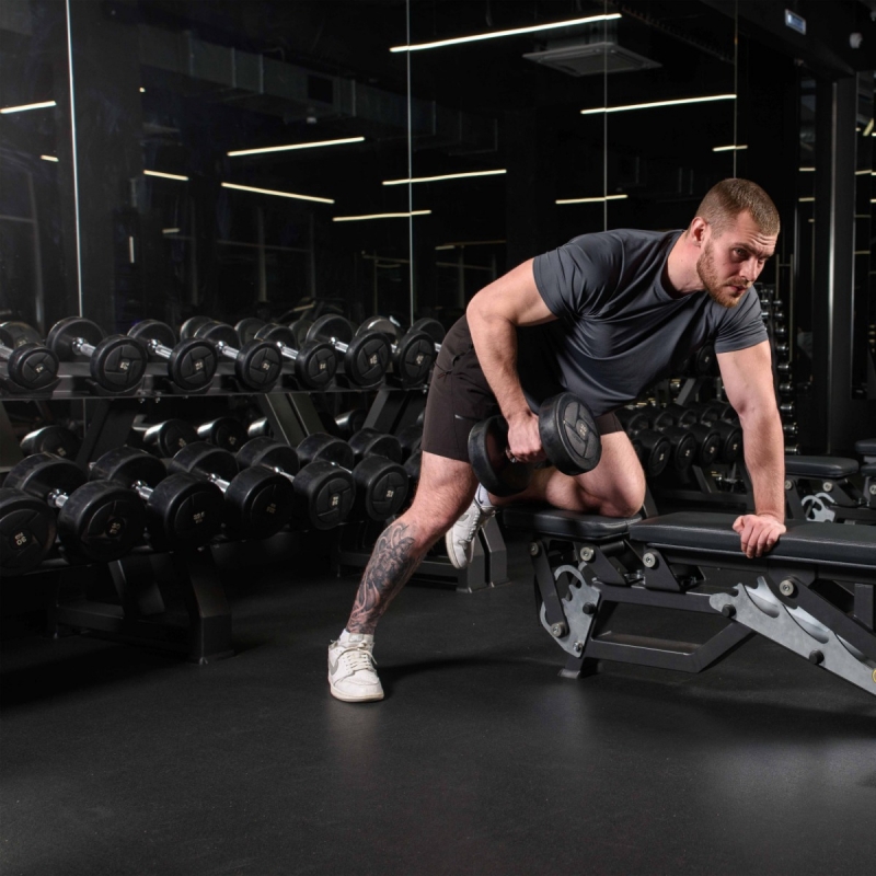 Гантельный ряд POWER (шаг 2.5 кг, 5 пар) PROFI-FIT 27.5-37.5 кг