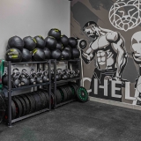 Гиря обрезиненная с хромированной ручкой PROFI-FIT 6 кг