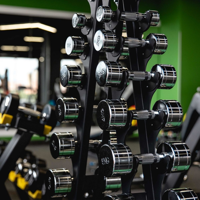 Подставка под гантельный ряд (на 10 пар, 1-10 кг) TANGEN A2067