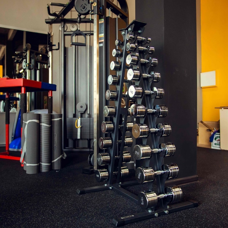 Подставка под гантельный ряд (на 10 пар, 1-10 кг) TANGEN A2067