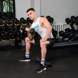 Гантель гексагональная обрезиненная PROFI-FIT 8 кг
