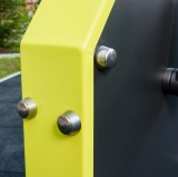 Уличный Велотренажер горизонтальный с безынерционным нагрузочным механизмом ZAVODSPORTA C-1901