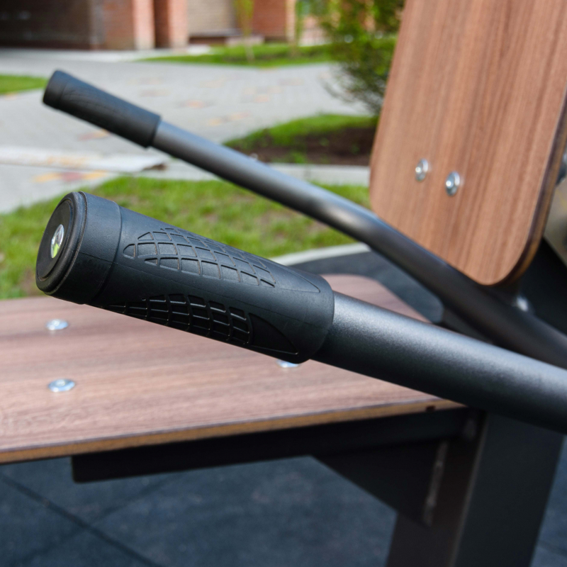 Уличный Велотренажер горизонтальный с безынерционным нагрузочным механизмом ZAVODSPORTA C-1901