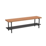Скамья для раздевалок без спинки 1.5 м ZAVODSPORTA