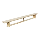 Скамья гимнастическая на деревянных ножках 2.4 м ZAVODSPORTA