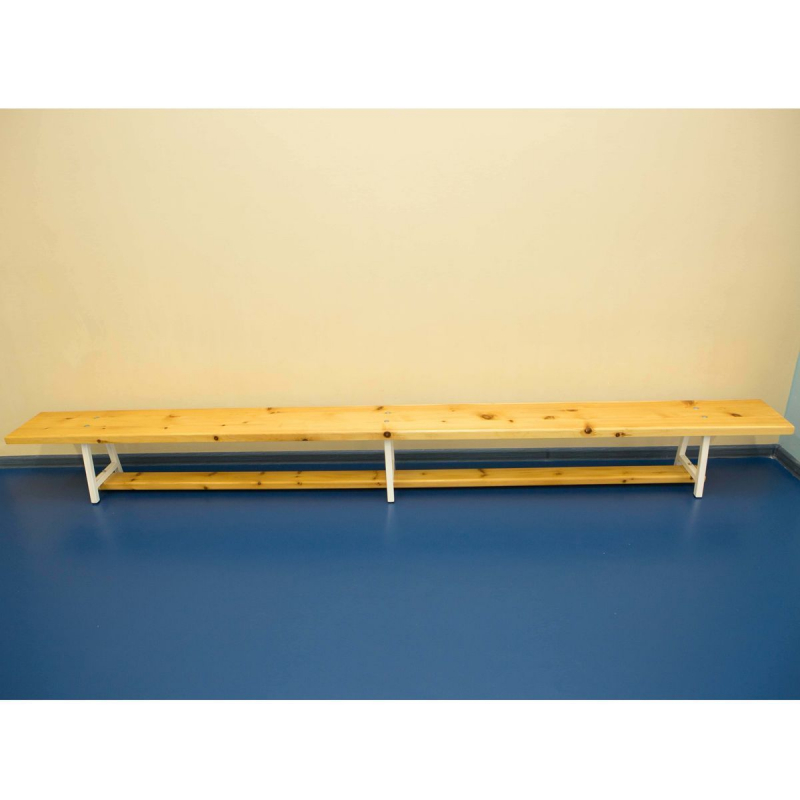 Скамья гимнастическая на металлических ножках 2.8 м ZAVODSPORTA