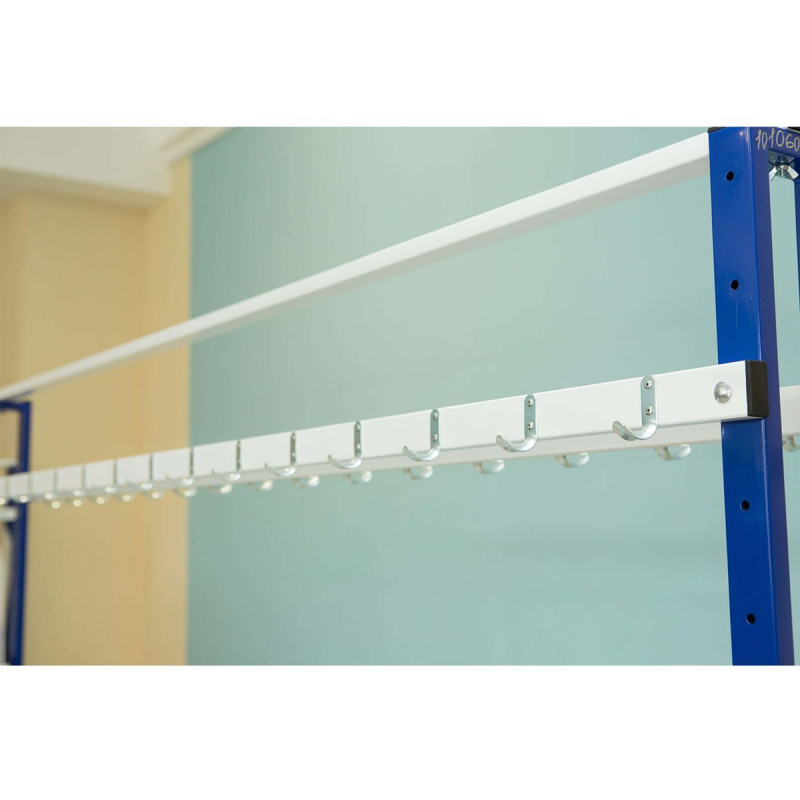 Стойка для беговых лыж (двухсторонняя на 30 пар) ZAVODSPORTA