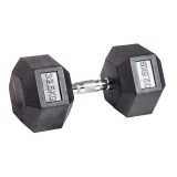 Гантель гексагональная обрезиненная PROFI-FIT 32.5 кг