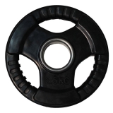 Диск обрезиненный 3 HANDLE черный D51 мм PROFI-FIT 2.5 кг