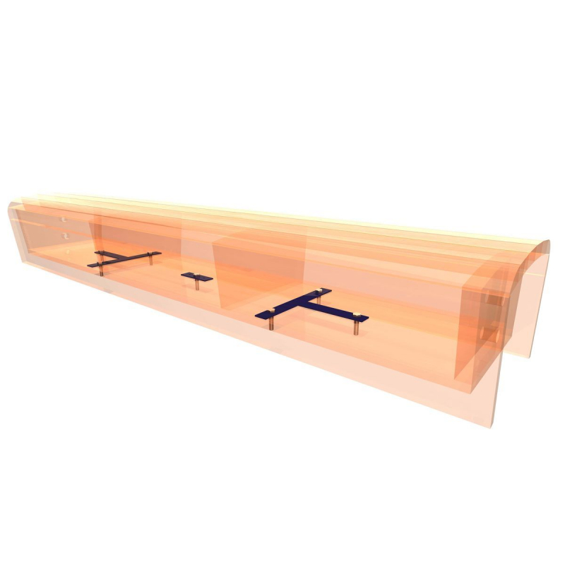 Конь гимнастический прыжковый (переменной высоты) ZAVODSPORTA