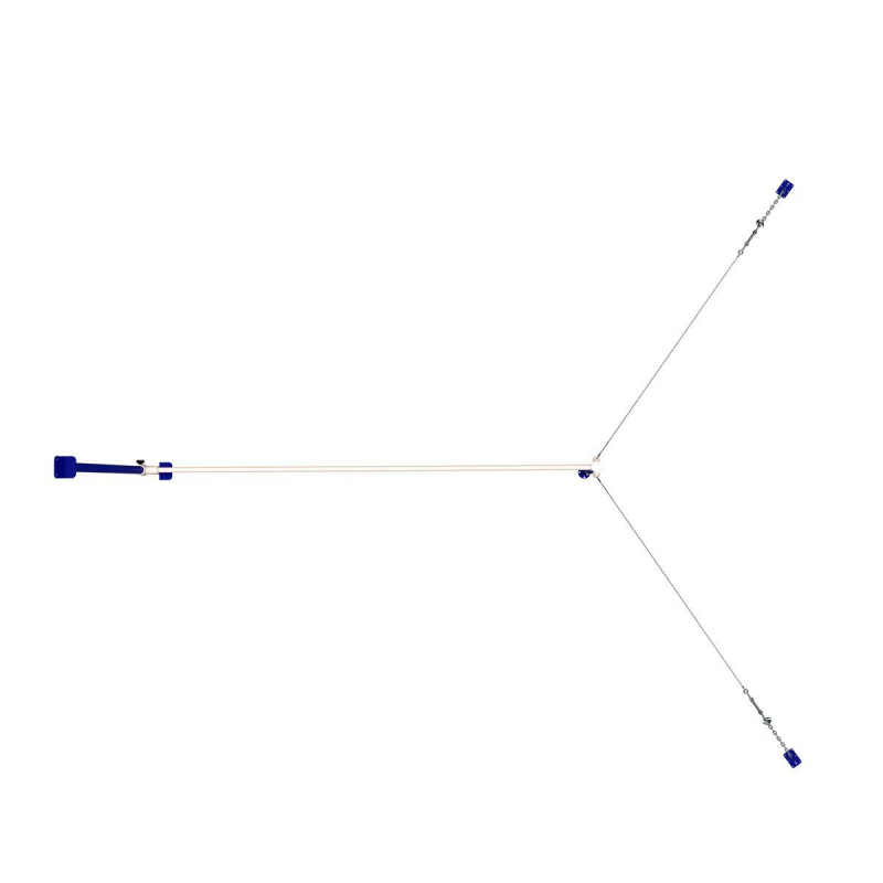 Перекладина гимнастическая пристенная (на растяжках) ZAVODSPORTA