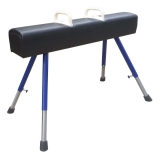 Конь гимнастический маховый (переменной высоты, ручки пластик) ZAVODSPORTA