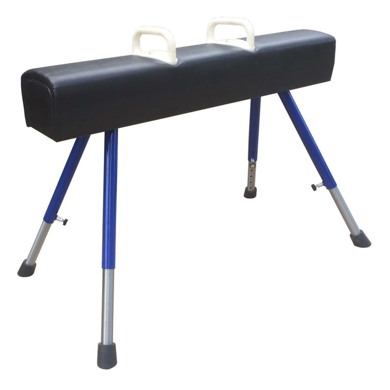 Конь гимнастический маховый (переменной высоты, ручки пластик) ZAVODSPORTA