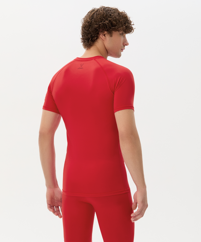 Футболка компрессионная с коротким рукавом JOGEL CAMP PerFormDRY Baselayer SS Tee, красный, размер L ЦБ-00004018