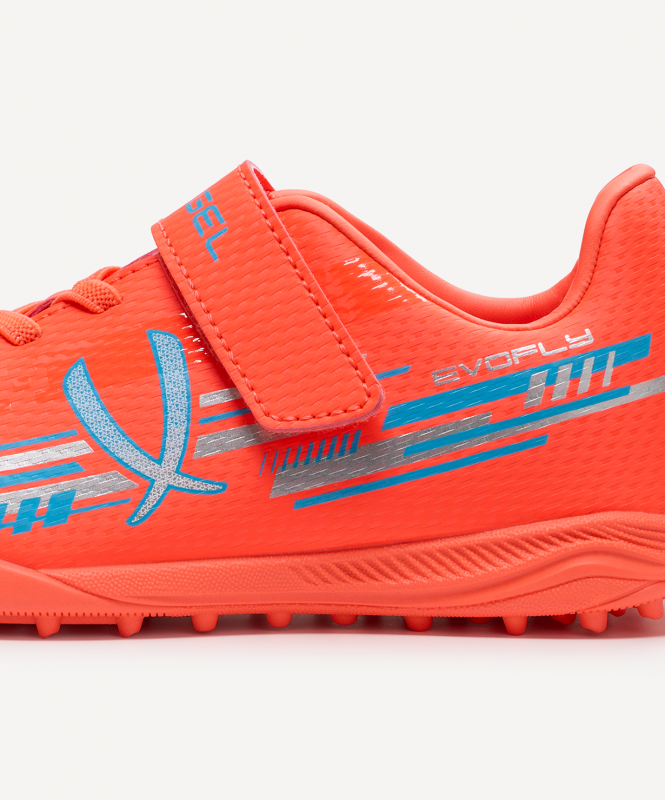 Бутсы многошиповые JOGEL Evofly TF Talant Coral, детский, размер 34 ЦБ-00007236