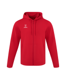 Флисовое худи на молнии ESSENTIAL Cotton Fleece FZ Hoodie, красный, детский, размер YS, JÖGEL ЦБ-00004814