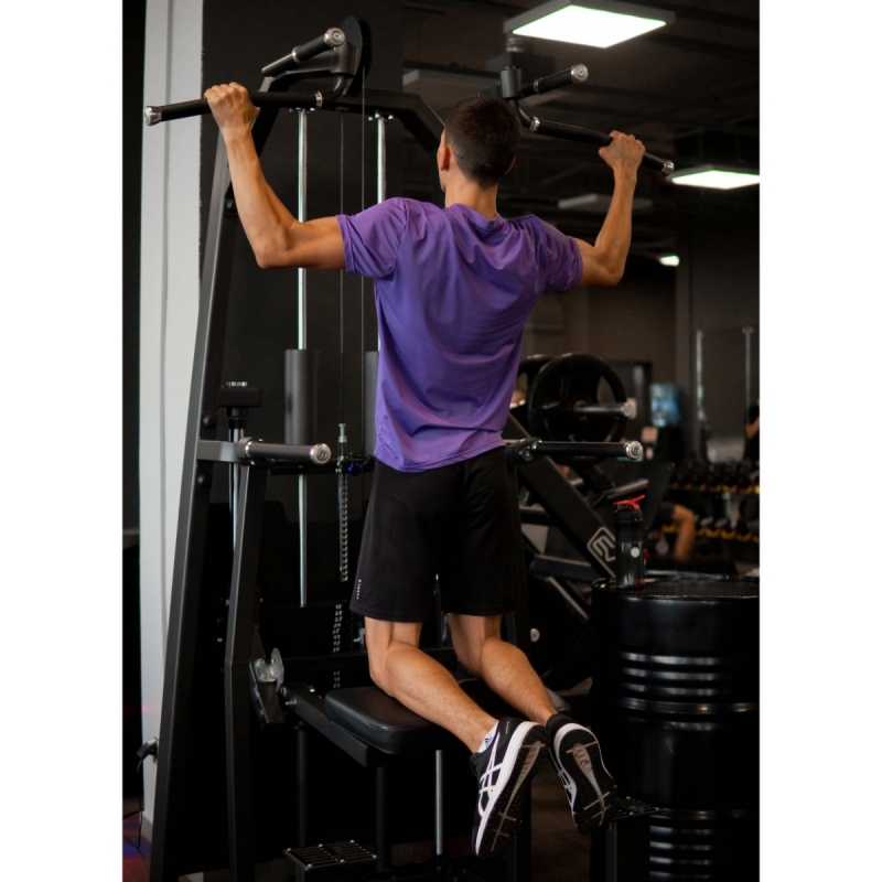 Турник, брусья с противовесом. Стек A2009 100 кг TANGEN