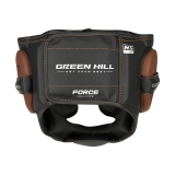 Боксерский шлем Force Full Face KK Чёрно-коричневый Green Hill CNHGKF-980 S