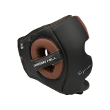 Боксерский шлем Force Full Face KK Чёрно-коричневый Green Hill CNHGKF-980 S