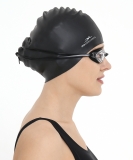 Шапочка для плавания Mamana Black, силикон, для длинных волос, 25Degrees УТ-00019524