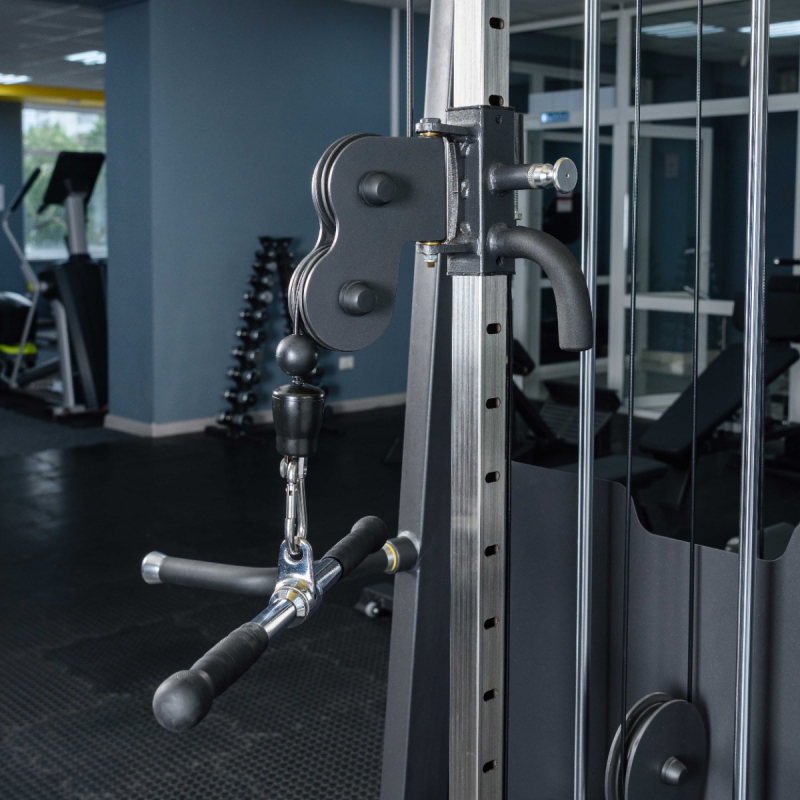 Кроссовер с изменением высоты. Стек 2 x A3016 100 кг DHZ Fitness