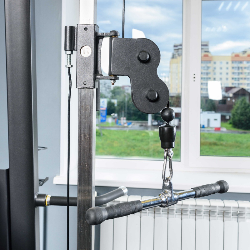 Кроссовер с изменением высоты. Стек 2 x A3016 100 кг DHZ Fitness