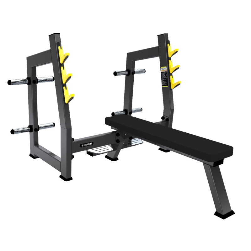 A3043М Скамья-стойка для жима штанги лёжа с площадкой для страховки TANGEN