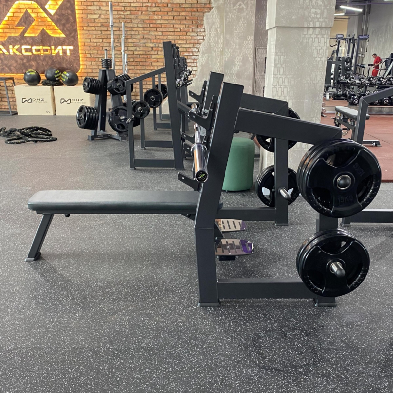 A3043М Скамья-стойка для жима штанги лёжа с площадкой для страховки TANGEN
