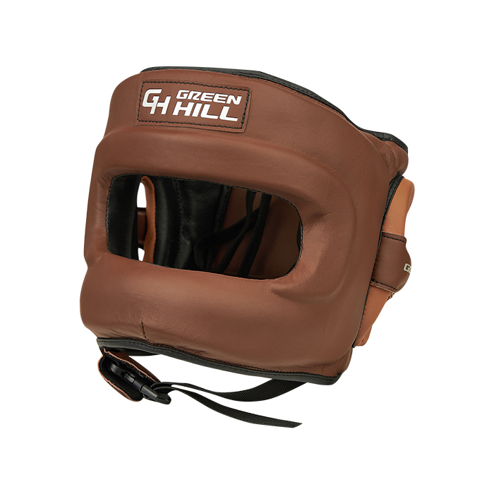 Боксерский шлем Force Bumper KK Коричнево-табачный Green Hill CNHGKB-770 M