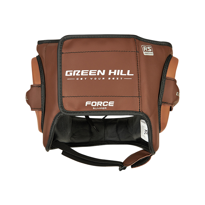 Боксерский шлем Force Bumper KK Коричнево-табачный Green Hill CNHGKB-770 M