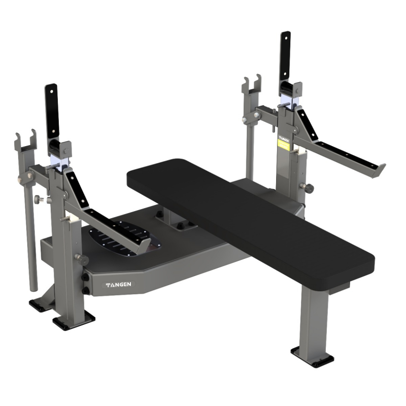 Скамья-стойка домкратная для жима лежа со страховочными упорами A3146 TANGEN