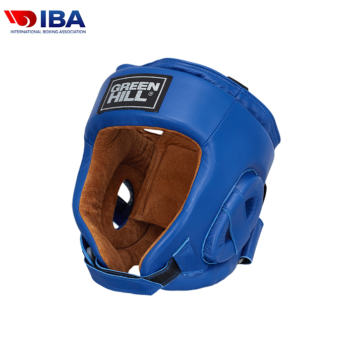 Боксерский шлем FIVE STAR одобренный IBA синий Green Hill HGF-4012 L