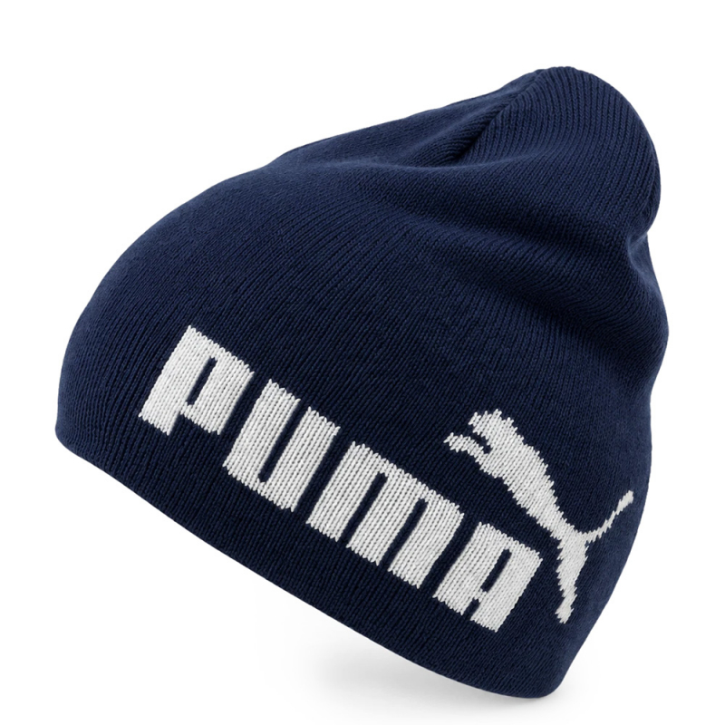 Шапка PUMA ESS Mid Crown Cuffless Beanie, 02641103, 100% акрил, темно-синий