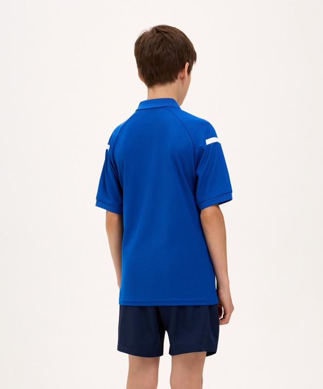 Поло JOGEL CAMP 2 Poly Polo, синий, детский, размер YXS ЦБ-00005720