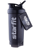 Шейкер с металлическим венчиком FB-200, сферическое дно, серый/черный, Starfit УТ-00019282