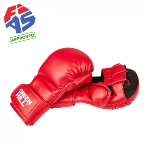 Кадетские перчатки для боевого самбо FIAS Approved красные Green Hill CSG-0117FIAS M