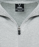 Худи на молнии ESSENTIAL Athlete Hooded FZ Jacket, серый, размер M, Jögel ЦБ-00002982