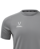 Футболка тренировочная JÖGEL PREMIER PerFormDRY Training Poly Tee, серый, размер XL ЦБ-00004871