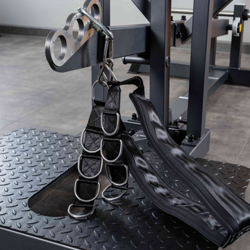 Приседания с поясом A607 DHZ Fitness