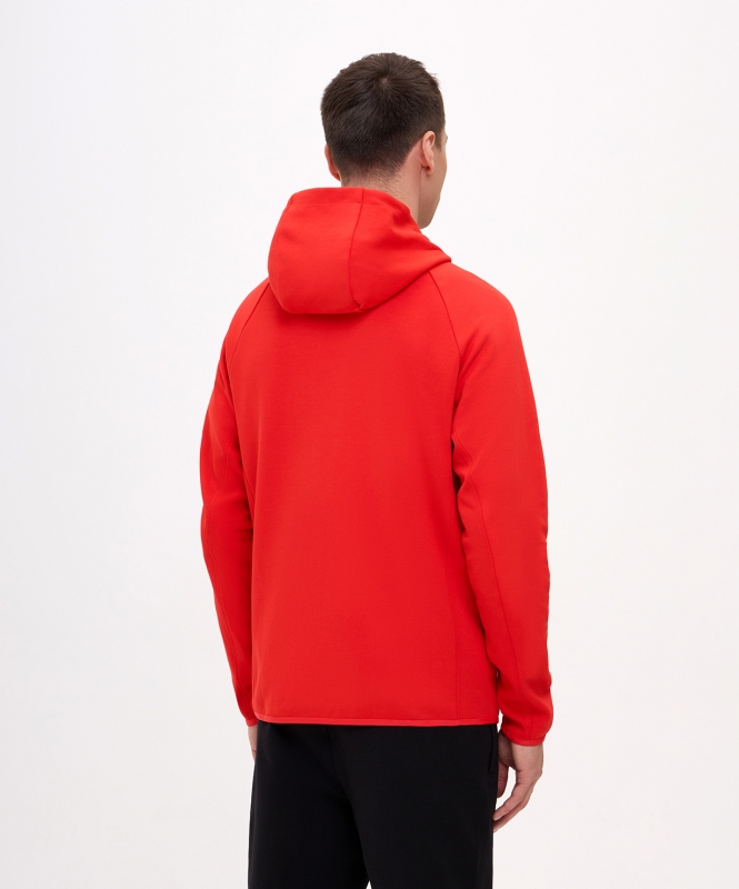 Худи на молнии ESSENTIAL Athlete Hooded FZ Jacket, красный, Jögel ЦБ-00003271