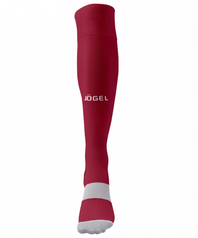 Гетры футбольные CAMP BASIC SOCKS, гранатовый/серый/белый, размер 28-31, Jögel УТ-00021432