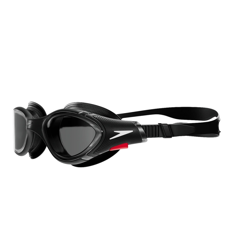 Очки для плав. SPEEDO Biofuse 2.0 8-00233214516, ДЫМЧАТЫЕ линзы, черная оправа