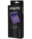 Лента для пилатеса ES-201 1200x150x0.35 мм, розовый пастель, Starfit УТ-00019254
