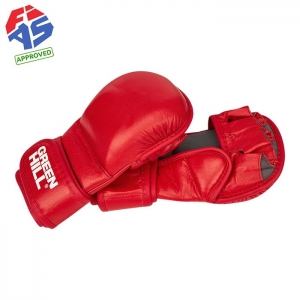 Перчатки для боевого самбо FIAS красные Green Hill MMA-0117u XXL