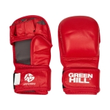 Перчатки для боевого самбо FIAS красные Green Hill MMA-0117u XXL